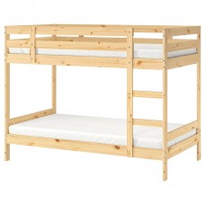 Каркас 2-ярусной кровати IKEA MYDAL сосна 90x200 см (001.024.52)
