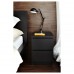Комод с 2 ящиками IKEA MALM черно-коричневый 40x55 см (001.033.43)
