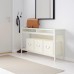 Консольний стіл IKEA LIATORP білий скло 133x37 см (001.050.64)