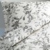 Комплект постельного белья IKEA ALVINE KVIST белый серый 150x200/50x60 см (001.596.41)