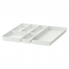 Лоток для столових приборів IKEA STODJA білий 51x50 см (001.772.25)