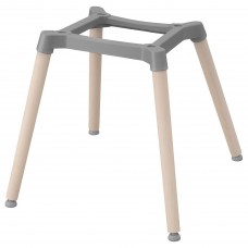 Основа стола IKEA ERNFRID береза сріблястий (002.879.74)