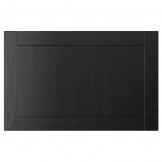 Двері-фронтальна панель шухляди IKEA HANVIKEN чорно-коричневий 60x38 см (002.947.95)