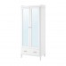 Гардероб IKEA TYSSEDAL белый зеркальное стекло 88x58x208 см (002.981.28)