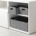 Коробка IKEA BESTA серый 25x31x15 см (003.075.52)