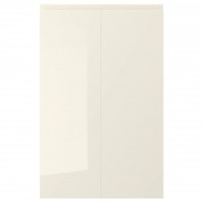 Двері кутової шафи IKEA VOXTORP праві глянцевий світло-бежевий 25x80 см (003.211.57)
