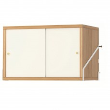 Шафа з дверима IKEA SVALNAS бамбук білий 61x35 см (003.228.97)