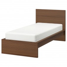 Каркас ліжка IKEA MALM коричневий 90x200 см (003.251.55)