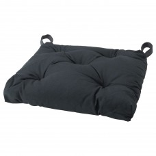 Подушка на стул IKEA MALINDA черный 40/35x38x7 см (003.331.22)