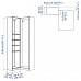 Додаткова кутова секція корпусних меблів IKEA PAX білений дуб 53x35x236 см (003.469.64)