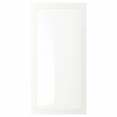 Стеклянная дверь IKEA VARD белый 60x120 см (003.473.17)