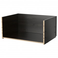 Каркас шухляди IKEA BESTA чорно-коричневий 60x25x40 см (003.512.48)
