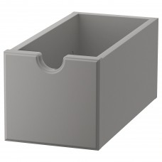Ящик IKEA TORNVIKEN сірий 16x34x15 см (003.589.66)