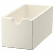 Ящик IKEA TORNVIKEN кремово-білий 16x34x15 см (003.589.71)