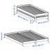 Штабелируемые кровати IKEA UTAKER сосна 80x200 см (003.604.84)