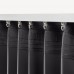 Світлонепроникні штори IKEA ANNAKAJSA сірий 145x300 см (003.902.40)