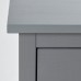 Комод з 2 шухлядами IKEA HEMNES сірий 54x66 см (003.924.61)