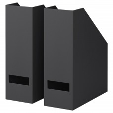 Сегрегатор для журналов IKEA TJENA черный (003.954.74)