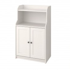 Шафа з дверима IKEA HAUGA білий 70x116 см (004.150.52)