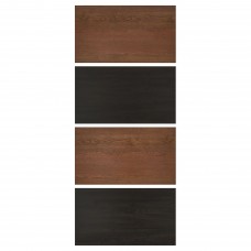 4 панели для рамы раздвижной двери IKEA MEHAMN 100x236 см (004.211.90)