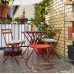 Розкладний стілець IKEA TARNO сад балкон червоний (004.245.70)