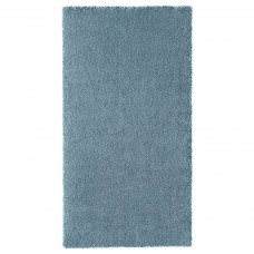 Килим IKEA STOENSE короткий ворс синій 80x150 см (004.270.07)