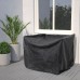Чохол для садових меблів IKEA TOSTERO чорний 109x85 см (004.279.22)
