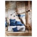 Чехол на подушку IKEA SISSIL синий 50x50 см (004.326.88)