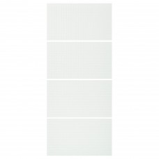 4 панелі для рами розсувних дверей IKEA NYKIRKE матове скло 100x236 см (004.351.11)