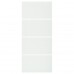 4 панелі для рами розсувних дверей IKEA NYKIRKE матове скло 100x236 см (004.351.11)