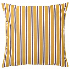 Чехол на подушку IKEA FUNKON темно-желтый фиолетовый 50x50 см (004.384.59)