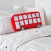 Подушка IKEA UPPTAG красный 45x27 см (004.402.78)