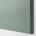 Двері-фронтальна панель шухляди IKEA NOTVIKEN сіро-зелений 60x38 см (004.415.79)