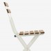 Розкладний стілець IKEA TARNO сад балкон білий (004.449.69)