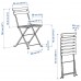 Раскладной садовый стул IKEA TARNO белый (004.449.69)