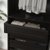 Шухляда IKEA KOMPLEMENT чорно-коричневий 75x35 см (004.471.28)