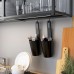 Каркас шафи з поличками IKEA ENHET антрацит 60x30x75 см (004.489.72)