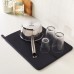 Коврик для сушки посуды IKEA NYSKOLJD темно-серый 44x36 см (004.510.59)