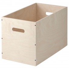 Коробка IKEA RAVAROR береза 57x33 см (004.545.57)