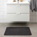 Килимок для ванної кімнати IKEA UPPVAN антрацит 50x80 см (004.556.27)