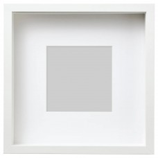 Рамка для фото IKEA SANNAHED білий 25x25 см (004.591.16)