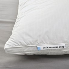 Подушка IKEA GRONAMARANT низька 50x60 см (004.604.31)