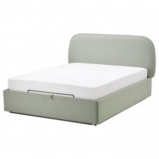 Ліжко IKEA VADHEIM світло-зелений 140x200 см (004.656.31)