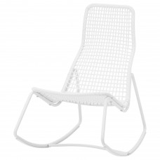 Крісло-гойдалка IKEA GUBBON білий (004.690.35)