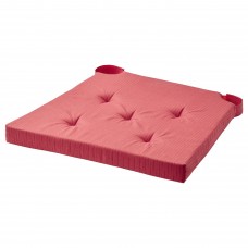 Подушка для стільця IKEA JUSTINA червоний 42/35x40x4 см (004.728.20)