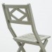 Розкладний стілець IKEA BONDHOLMEN сад балкон сірий (004.735.27)