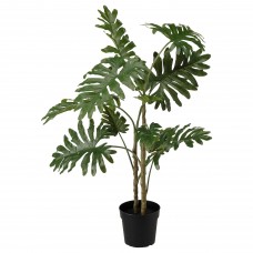 Искусственное растение в горшке IKEA FEJKA филодендрон 23 см (004.761.54)