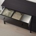 Комод з 6 шухлядами IKEA KOPPANG чорно-коричневий 172x83 см (004.811.22)