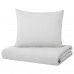 Ковдра IKEA BRANDLILJA прохолодна сірий смужка 200x200 см (004.905.41)