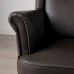 Крісло IKEA STRANDMON темно-коричневий (004.946.38)